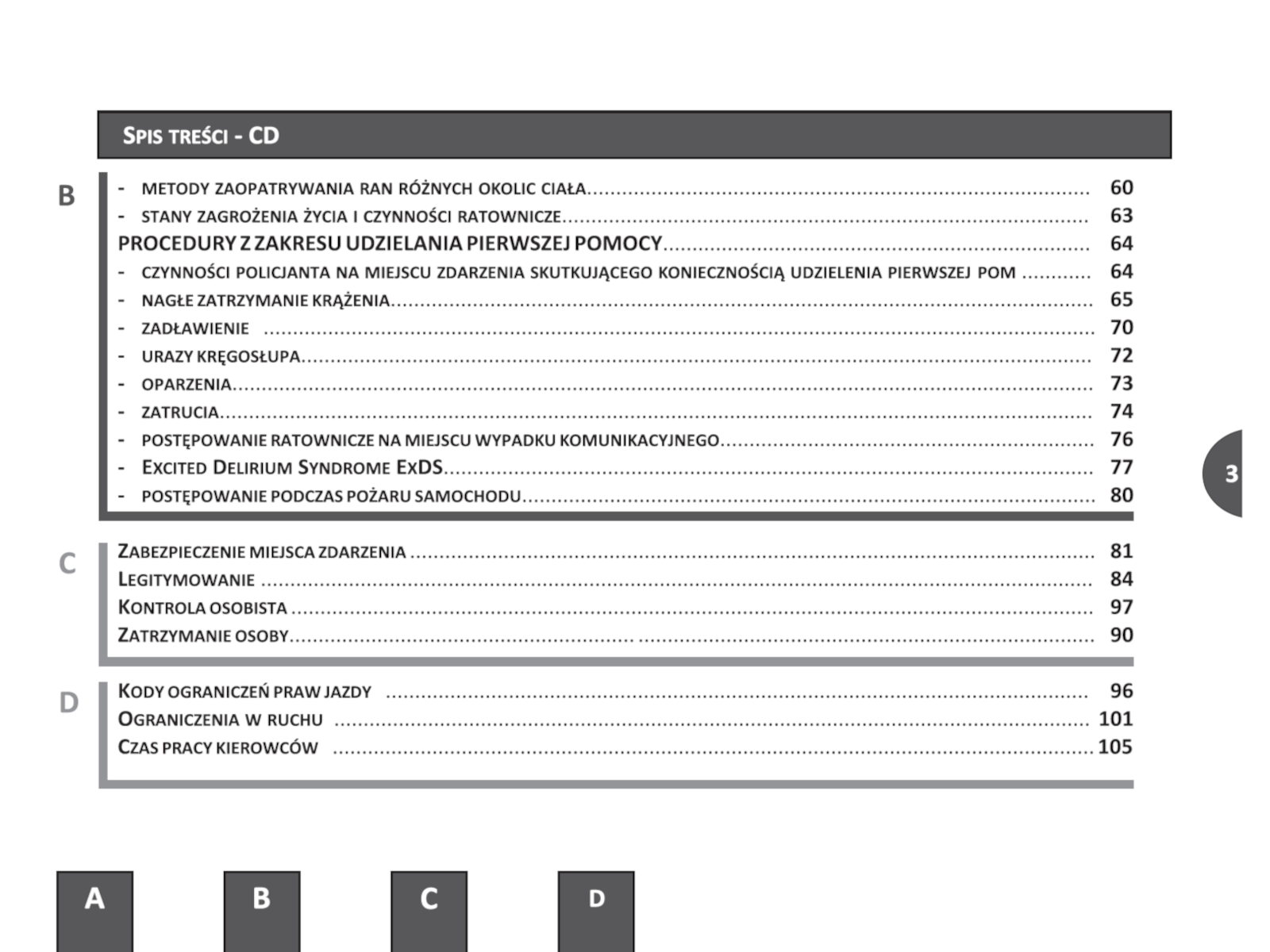 Spis treści strona 3